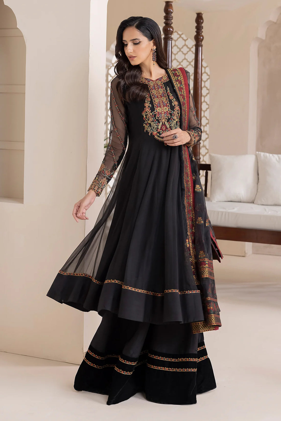 Baroque | Formals Collection | UF-417 - Khanumjan  Pakistani Clothes and Designer Dresses in UK, USA