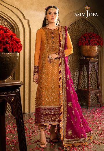 Asim Jofa | Velvet Festive 23 | AJVF-07 - Khanumjan Pakistani Clothes and Designer Dresses in UK, USA