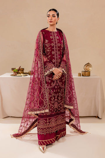 Farasha | Lumiere Fornmals | ROUGE PINK - Khanumjan Pakistani Clothes and Designer Dresses in UK, USA