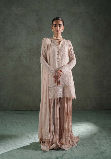 Zarqash | Lakhnawi Festive Chiffon 24 | ZQL 008A HAIYA