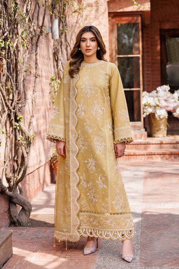 Farasha | Dastoor Embroidered Lawn SS24 | TUSCANY DREAM - Khanumjan Pakistani Clothes and Designer Dresses in UK, USA
