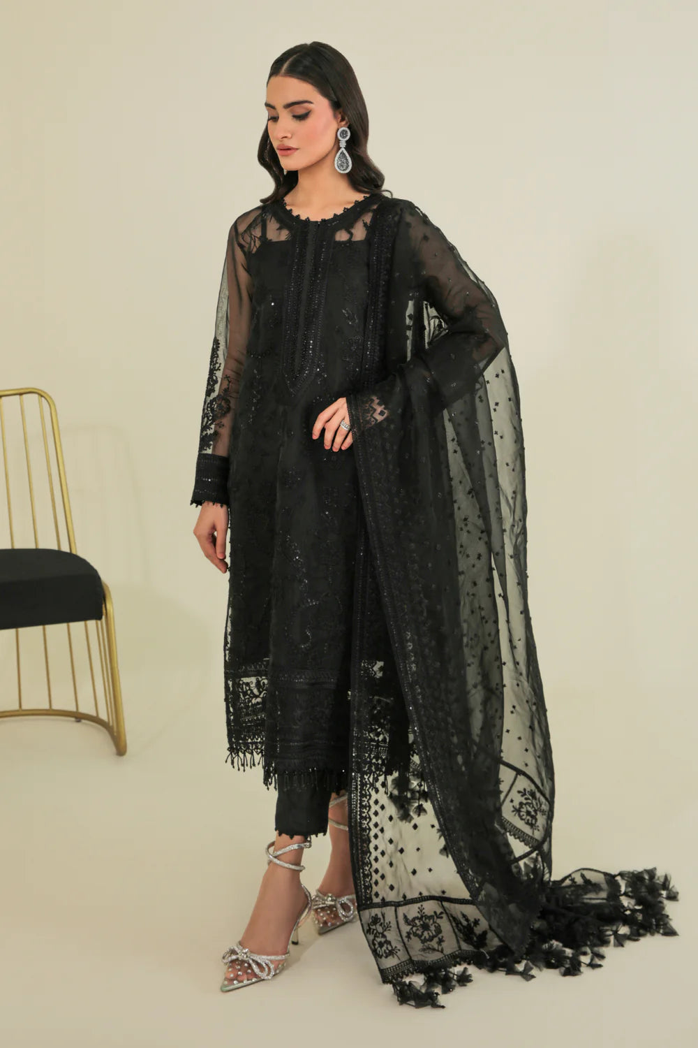 Baroque | Formals Collection | UF-235 - Khanumjan  Pakistani Clothes and Designer Dresses in UK, USA