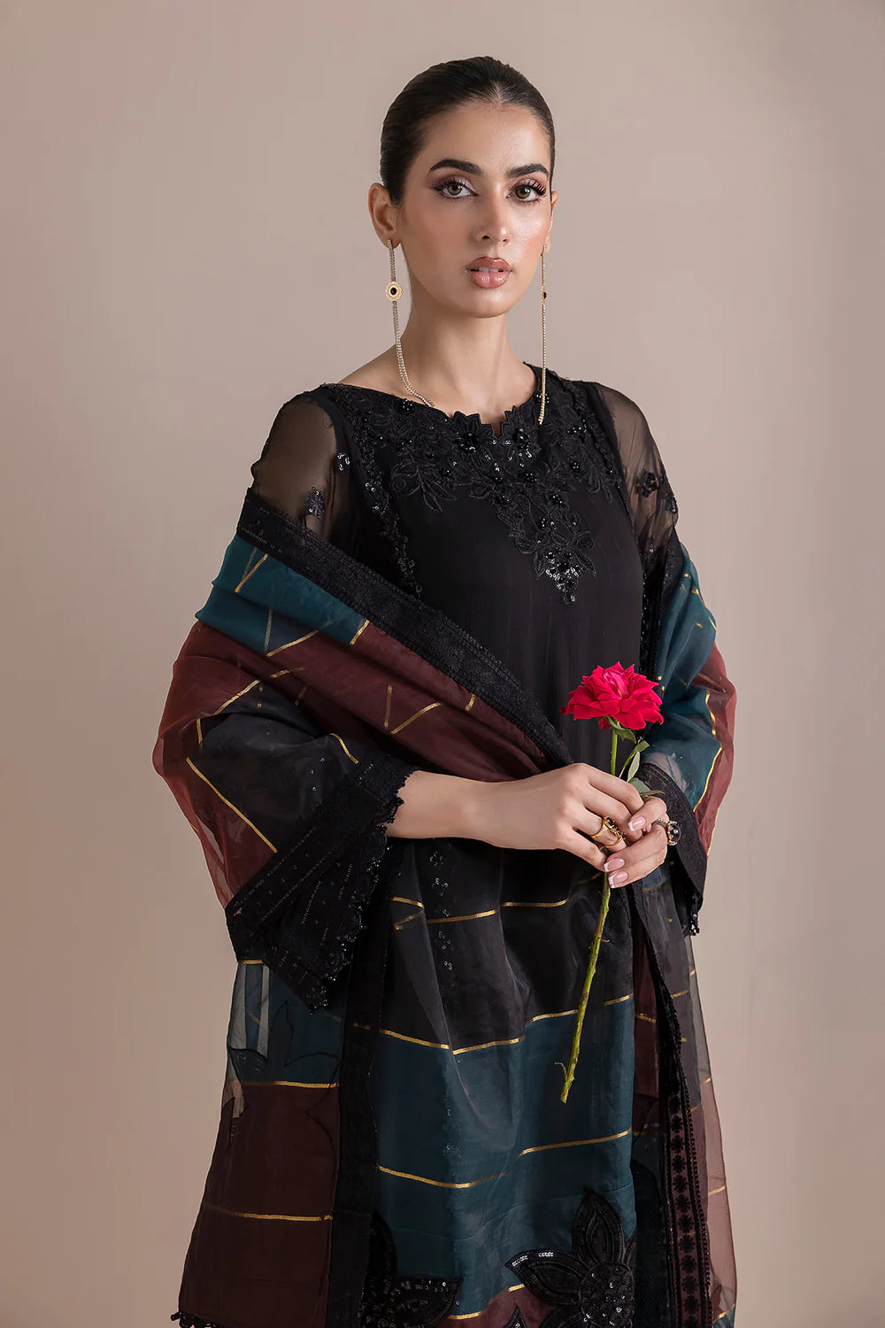 Baroque | Formals Collection | PR-846 - Khanumjan  Pakistani Clothes and Designer Dresses in UK, USA