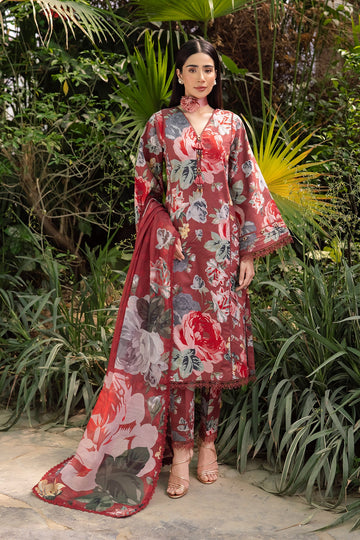 Alizeh | Sheen Lawn Prints 24 | PETUNIA - Khanumjan Pakistani Clothes and Designer Dresses in UK, USA