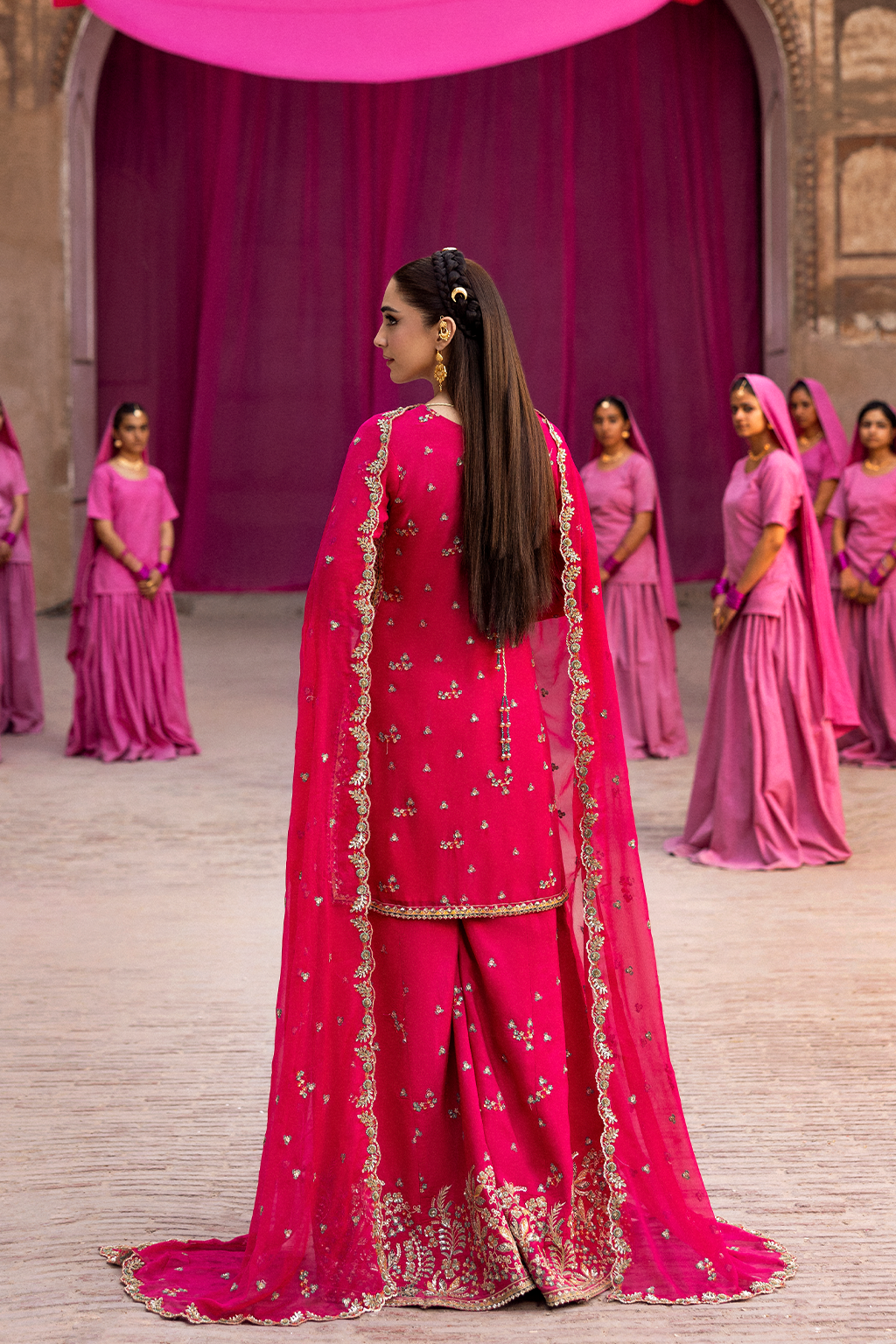 Emaan Adeel I The Empress Wedding Formals I  IMAELISSA