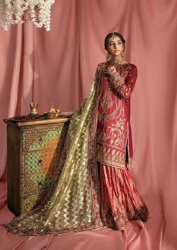 Aik Atelier | Wedding Festive 23 | LOOK 01 - Khanumjan Pakistani Clothes and Designer Dresses in UK, USA