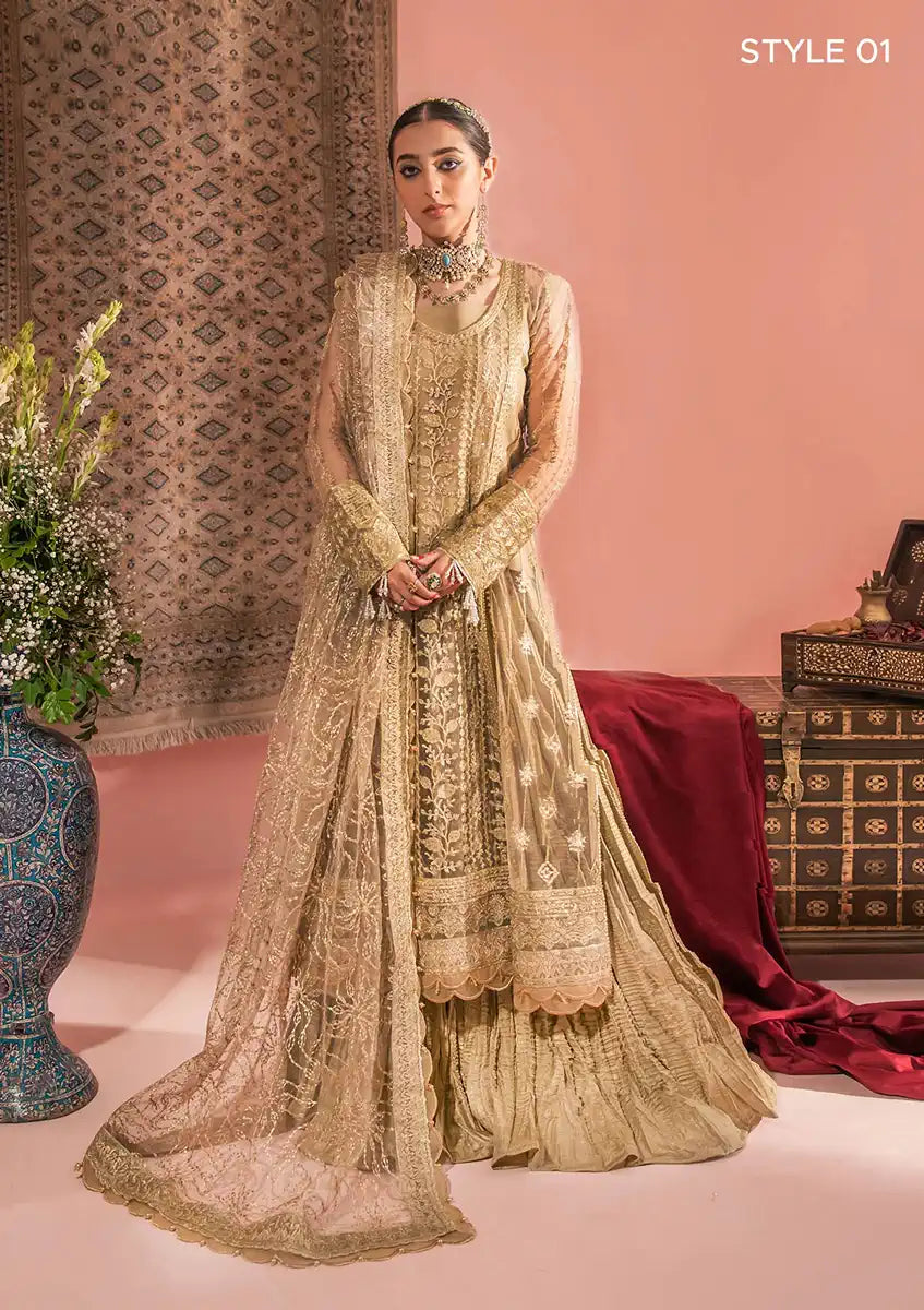 Aik Atelier | Wedding Festive 23 |  LOOK 03 - Khanumjan  Pakistani Clothes and Designer Dresses in UK, USA