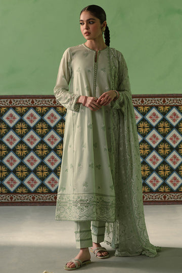 Cross Stitch | Chikankari Lawn Collection | P-01 - Khanumjan Pakistani Clothes and Designer Dresses in UK, USA