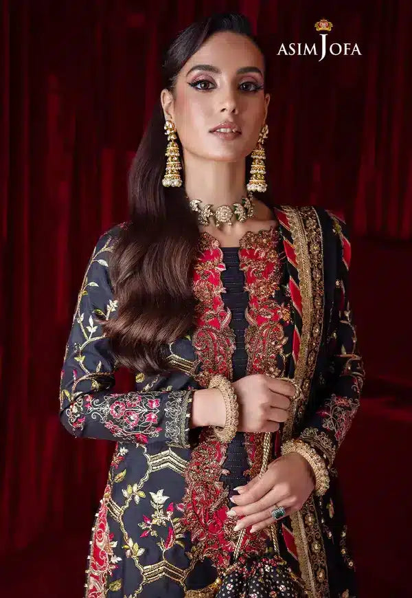 Asim Jofa | Bekhudi Luxury Chiffon  23 | AJBK-02 - Khanumjan  Pakistani Clothes and Designer Dresses in UK, USA