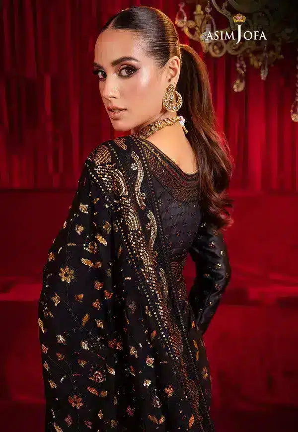 Asim Jofa | Bekhudi Luxury Chiffon  23 | AJBK-03 - Khanumjan  Pakistani Clothes and Designer Dresses in UK, USA
