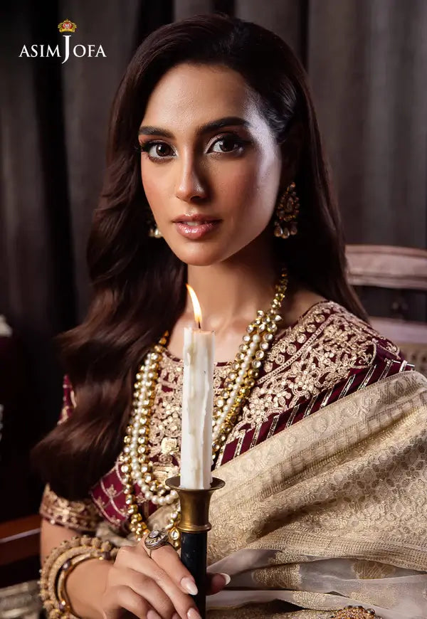 Asim Jofa | Bekhudi Luxury Chiffon  23 | AJBK-04 - Khanumjan  Pakistani Clothes and Designer Dresses in UK, USA