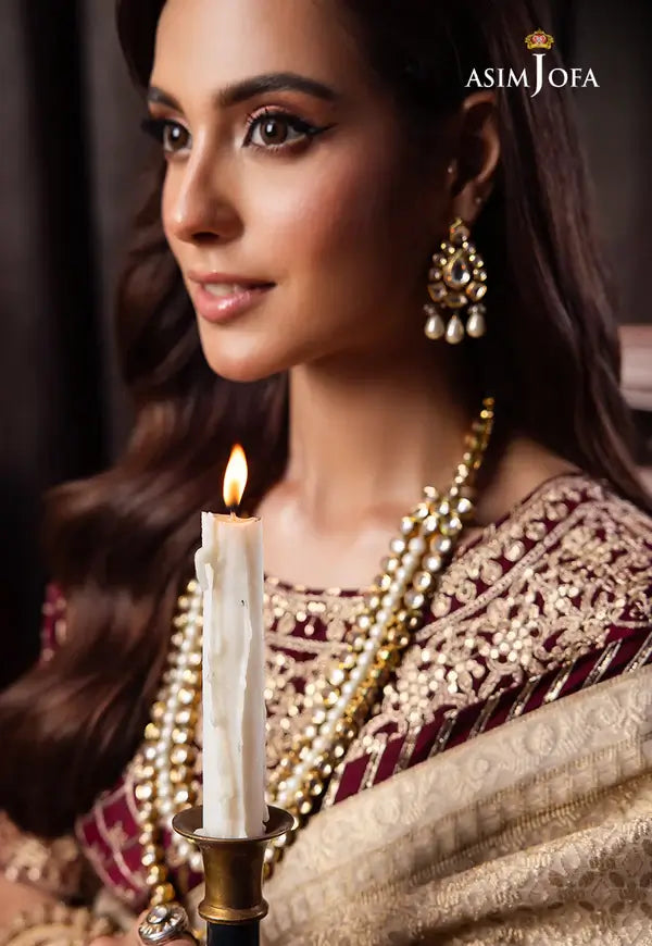 Asim Jofa | Bekhudi Luxury Chiffon  23 | AJBK-04 - Khanumjan  Pakistani Clothes and Designer Dresses in UK, USA