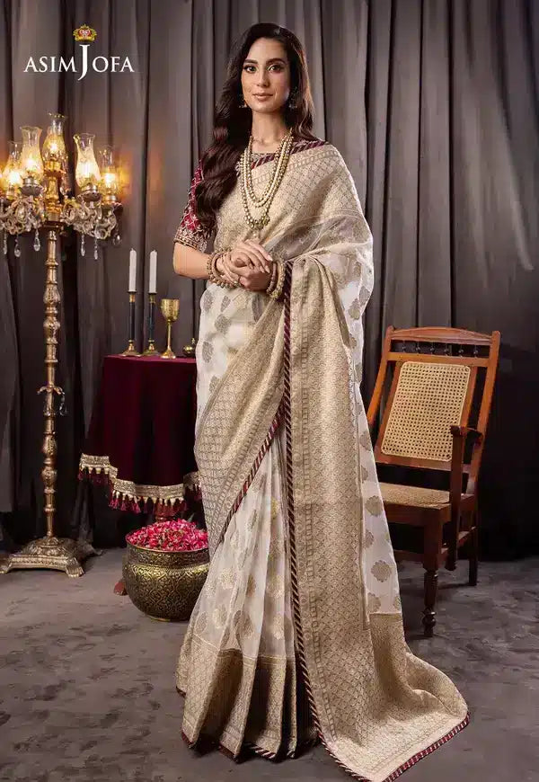 Asim Jofa | Bekhudi Luxury Chiffon  23 | AJBK-04 - Khanumjan  Pakistani Clothes and Designer Dresses in UK, USA