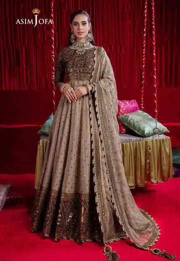 Asim Jofa | Bekhudi Luxury Chiffon 23 | AJBK-05 - Khanumjan Pakistani Clothes and Designer Dresses in UK, USA