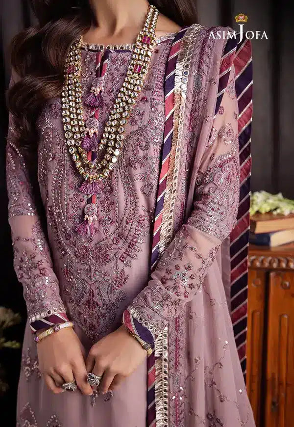 Asim Jofa | Bekhudi Luxury Chiffon  23 | AJBK-04 - Khanumjan  Pakistani Clothes and Designer Dresses in UK, USA