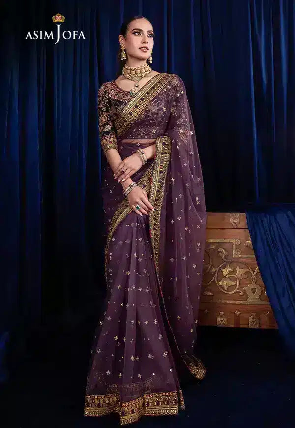 Asim Jofa | Bekhudi Luxury Chiffon  23 | AJBK-08 - Khanumjan  Pakistani Clothes and Designer Dresses in UK, USA