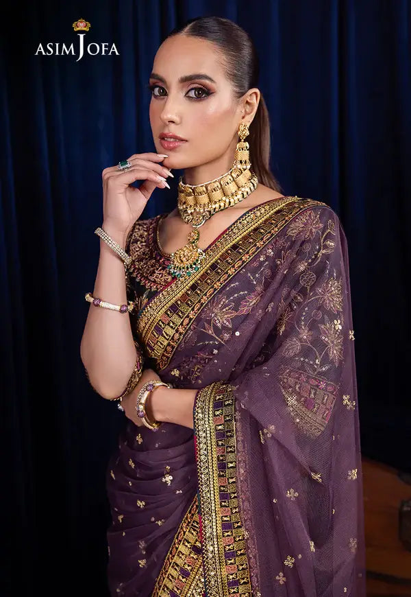 Asim Jofa | Bekhudi Luxury Chiffon  23 | AJBK-08 - Khanumjan  Pakistani Clothes and Designer Dresses in UK, USA