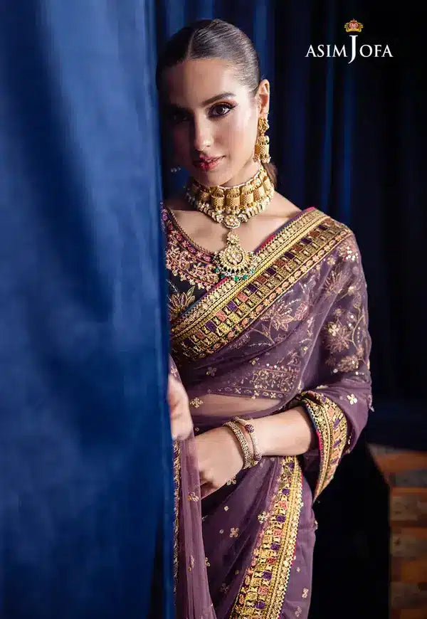 Asim Jofa | Bekhudi Luxury Chiffon  23 | AJBK-08 - Khanumjan  Pakistani Clothes and Designer Dresses in UK, USA
