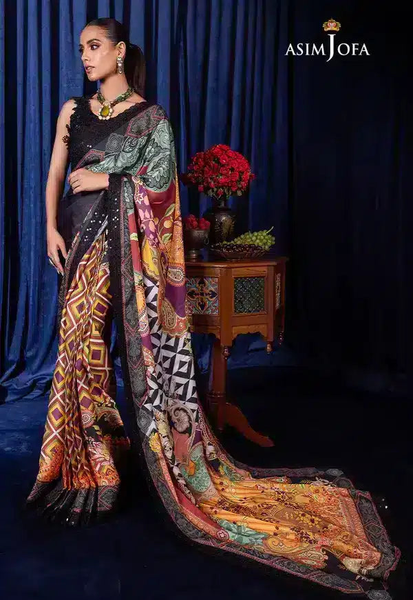 Asim Jofa | Bekhudi Luxury Chiffon  23 | AJBK-09 - Khanumjan  Pakistani Clothes and Designer Dresses in UK, USA