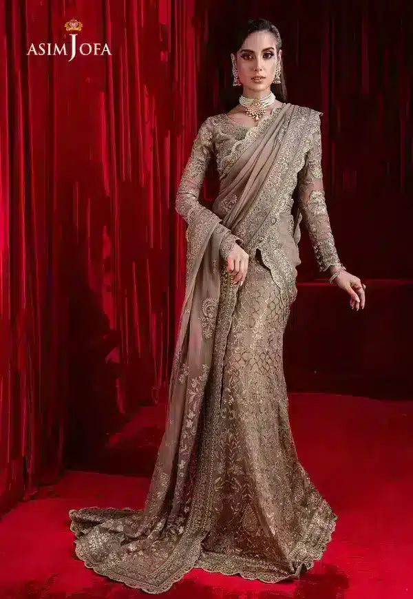 Asim Jofa | Bekhudi Luxury Chiffon  23 | AJBK-10 - Khanumjan  Pakistani Clothes and Designer Dresses in UK, USA