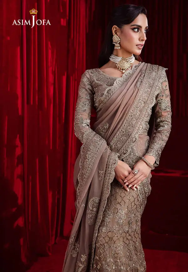 Asim Jofa | Bekhudi Luxury Chiffon  23 | AJBK-10 - Khanumjan  Pakistani Clothes and Designer Dresses in UK, USA