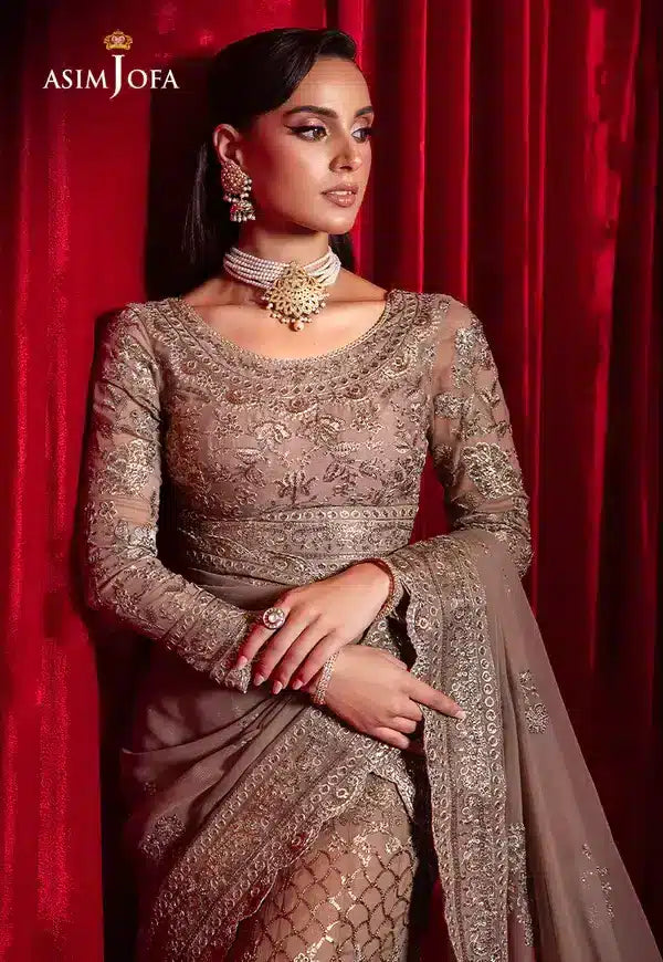 Asim Jofa | Bekhudi Luxury Chiffon  23 | AJBK-10 - Khanumjan  Pakistani Clothes and Designer Dresses in UK, USA