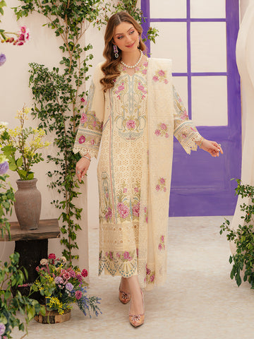 Mahnur | Allenura Luxury Lawn 24 | AMOUR - Khanumjan Pakistani Clothes and Designer Dresses in UK, USA