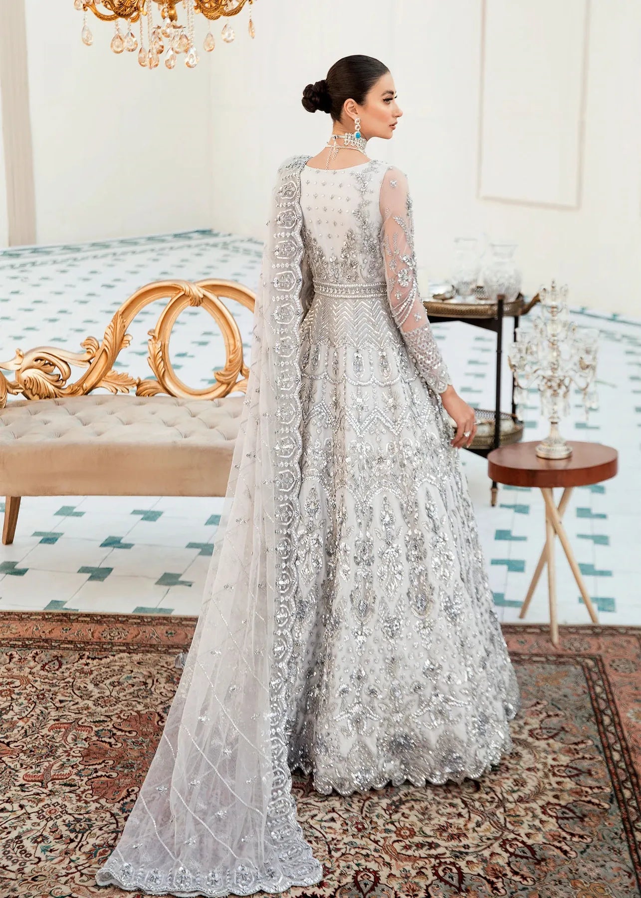 Akbar Aslam | Orphic Bridals | Slate - Khanumjan  Pakistani Clothes and Designer Dresses in UK, USA