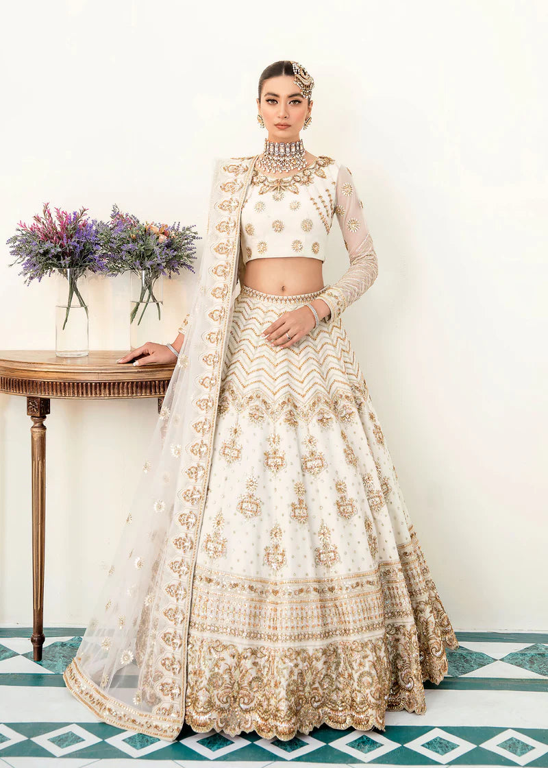 Akbar Aslam | Orphic Bridals | Cobalt - Khanumjan  Pakistani Clothes and Designer Dresses in UK, USA