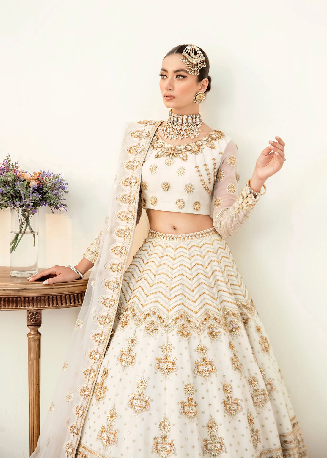 Akbar Aslam | Orphic Bridals | Cobalt - Khanumjan  Pakistani Clothes and Designer Dresses in UK, USA
