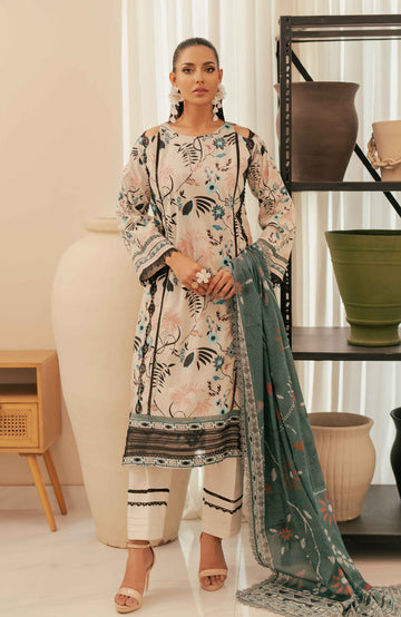 Al Zohaib | Sun Shine Bloom Cotton Silk | SCS-24-12