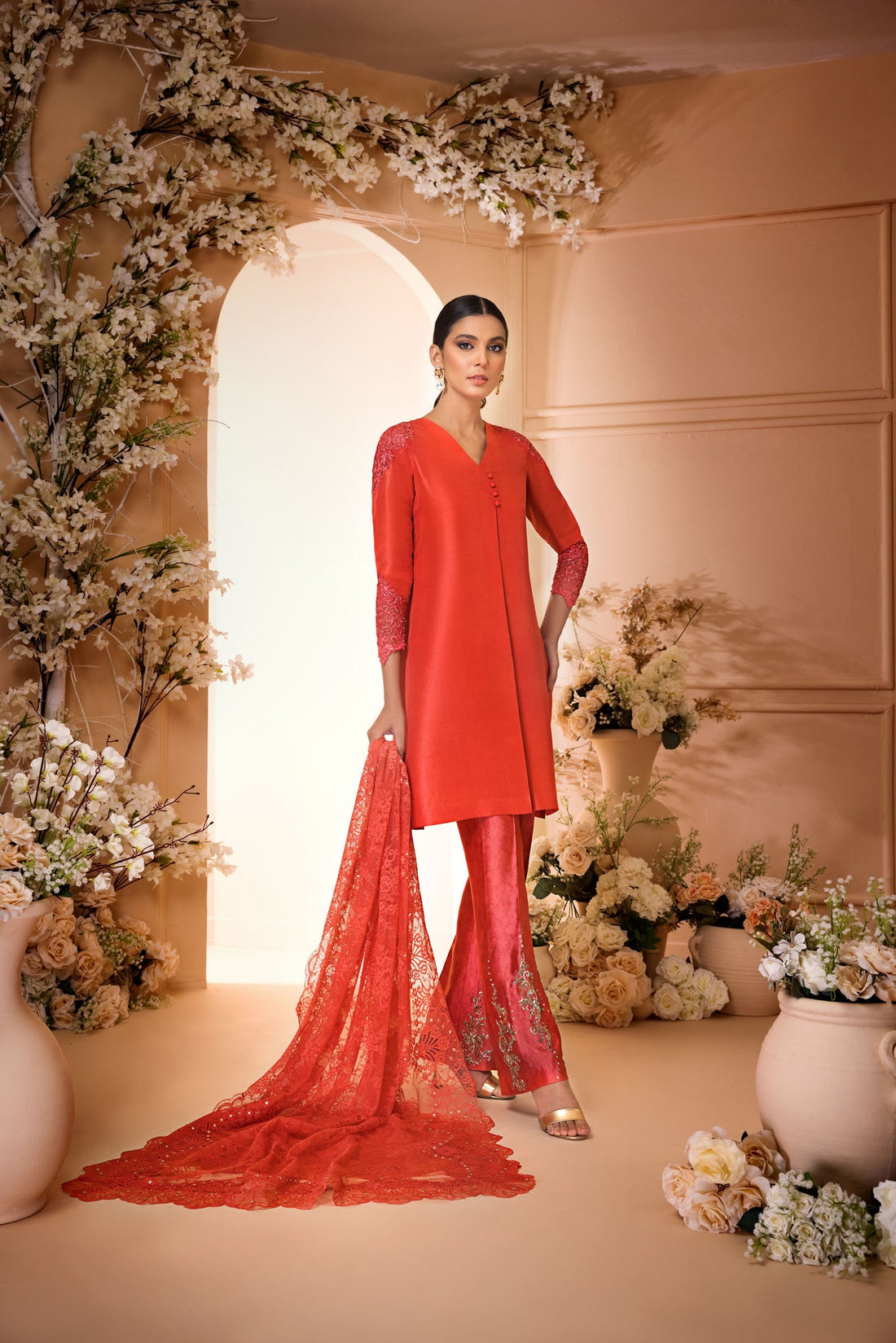 Anam Akhlaq | Festive Collection | D-33 - Khanumjan  Pakistani Clothes and Designer Dresses in UK, USA