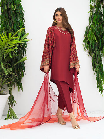 Anam Akhlaq | Festive Collection | D-06 - Khanumjan Pakistani Clothes and Designer Dresses in UK, USA