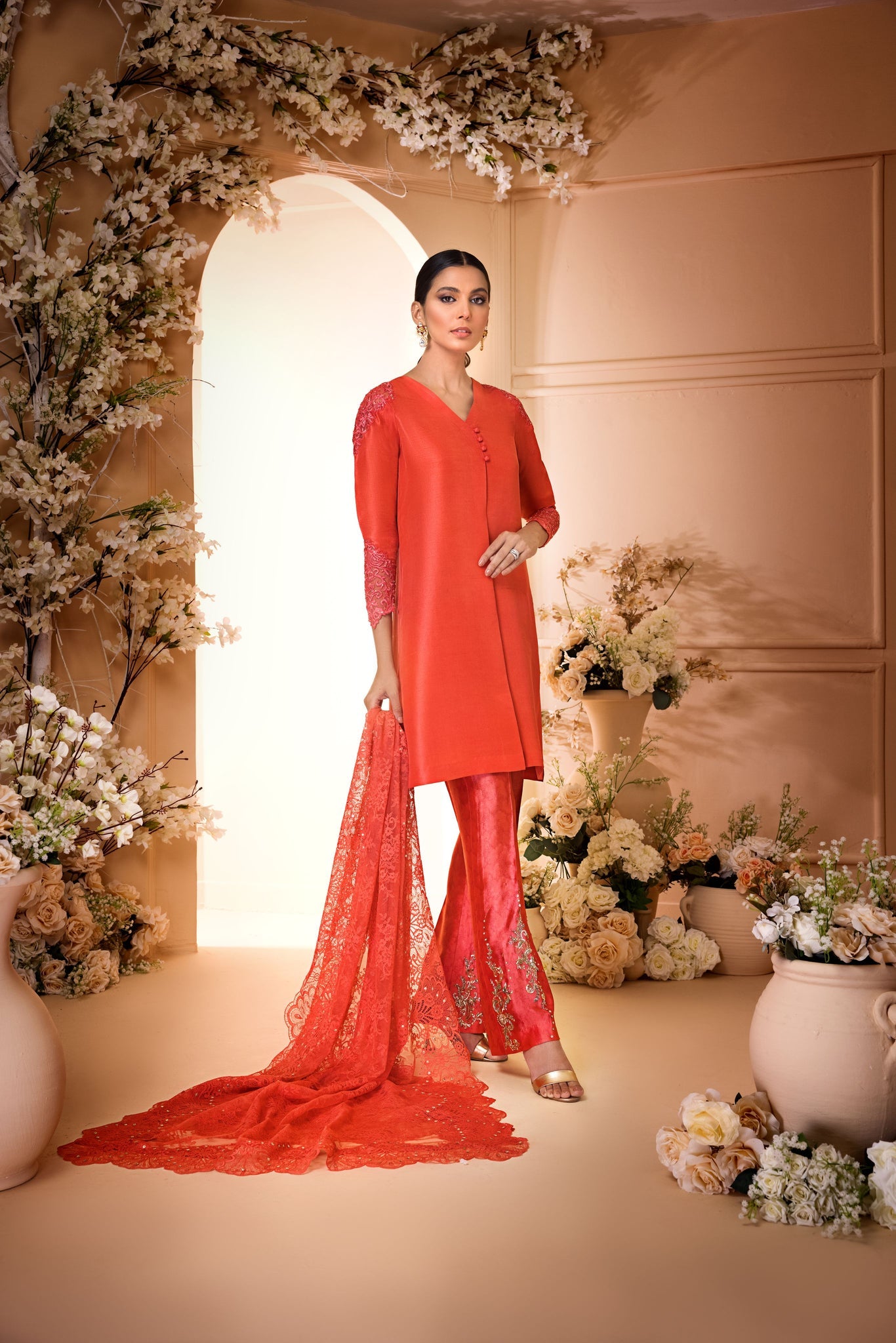 Anam Akhlaq | Festive Collection | D-33 - Khanumjan  Pakistani Clothes and Designer Dresses in UK, USA