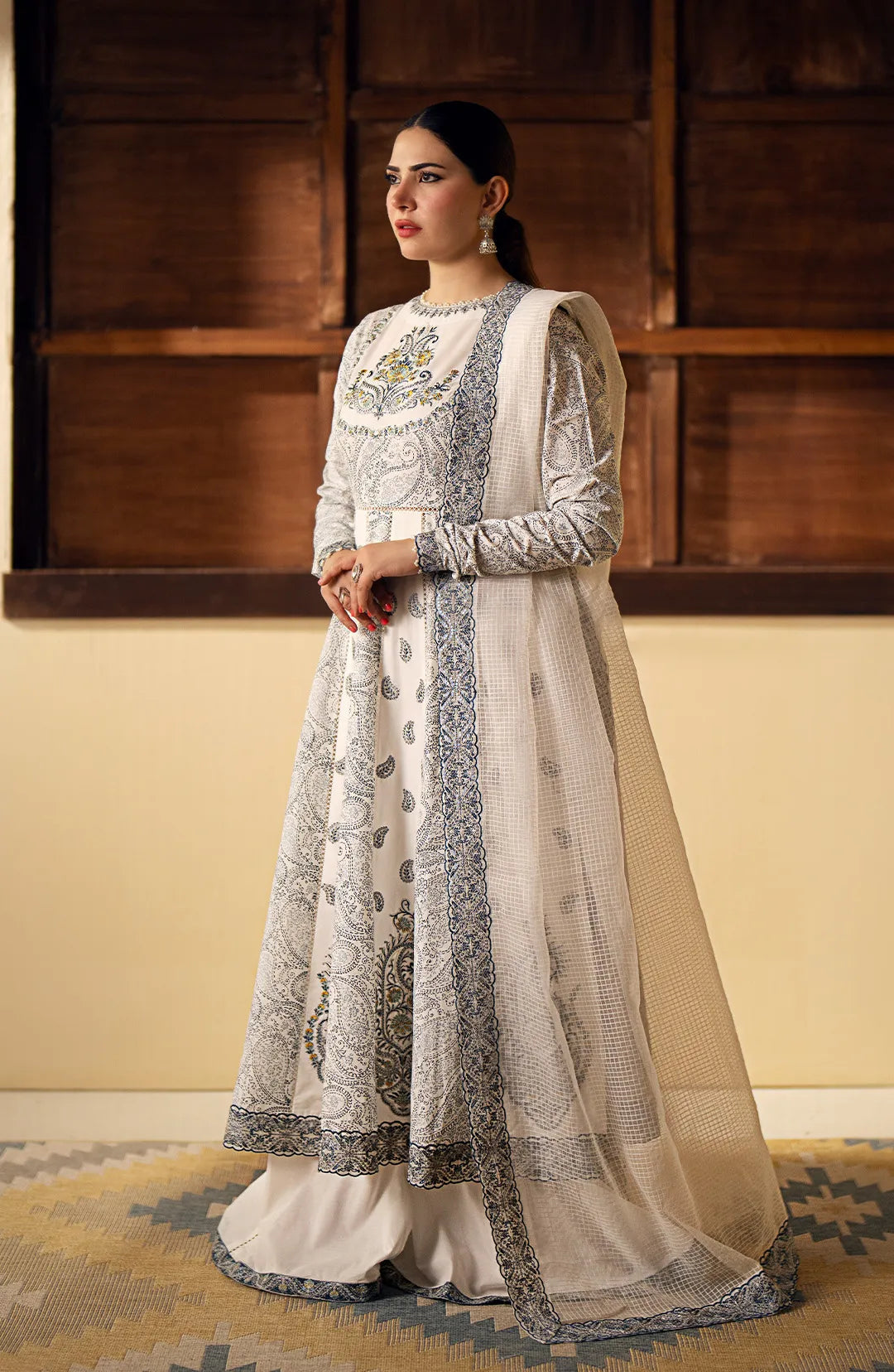 Maryum  N Maria | Eid ul Azha Luxury Lawn | GAMILA - MS24-625 - Khanumjan  Pakistani Clothes and Designer Dresses in UK, USA