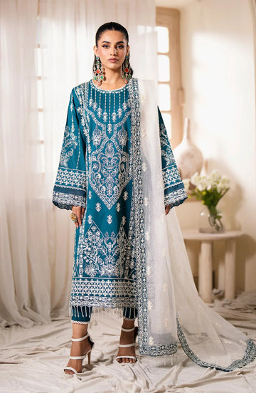 Maryum N Maria | Eid ul Azha Luxury Lawn | NAILAH - MS24-614 - Khanumjan Pakistani Clothes and Designer Dresses in UK, USA