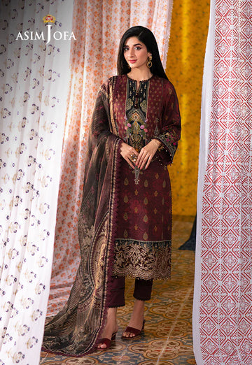 Asim Jofa | Aira Summer Prints | AJAR-19 - Khanumjan Pakistani Clothes and Designer Dresses in UK, USA