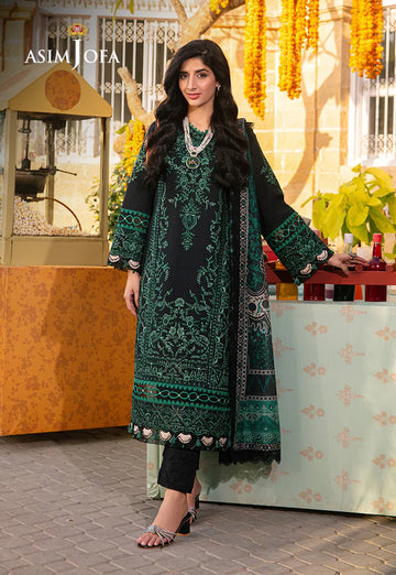 Asim Jofa | Aira Summer Prints | AJAR-32 - Khanumjan Pakistani Clothes and Designer Dresses in UK, USA