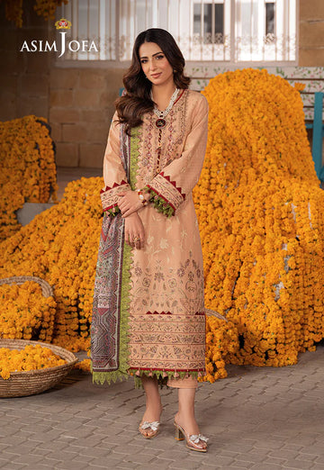 Asim Jofa | Aira Summer Prints | AJAR-31 - Khanumjan Pakistani Clothes and Designer Dresses in UK, USA