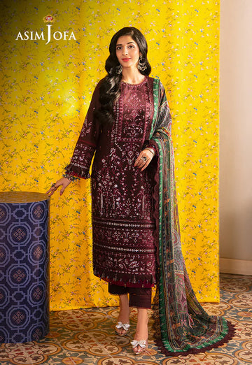Asim Jofa | Aira Summer Prints | AJAR 34 - Khanumjan Pakistani Clothes and Designer Dresses in UK, USA