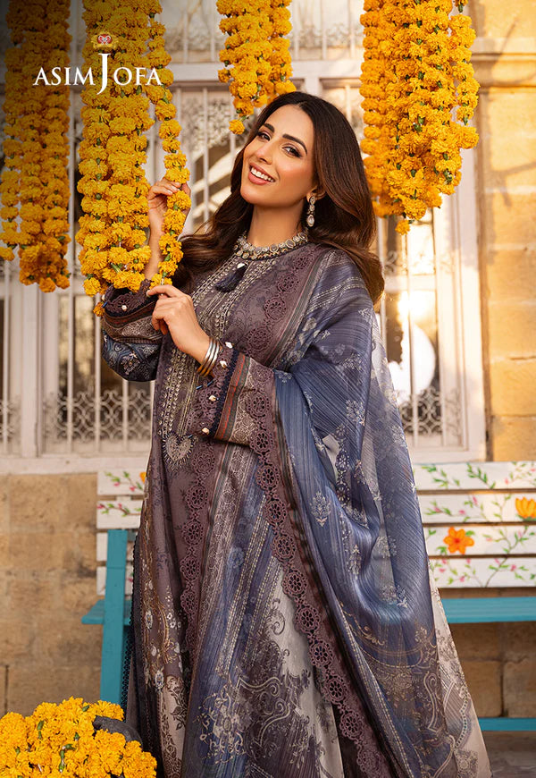 Asim Jofa | Aira Summer Prints | AJAR 07 - Khanumjan  Pakistani Clothes and Designer Dresses in UK, USA