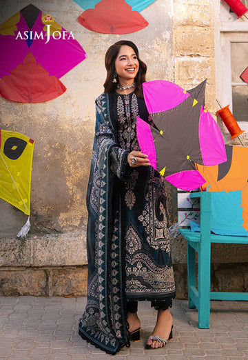 Asim Jofa | Aira Summer Prints | AJAR 10 - Khanumjan Pakistani Clothes and Designer Dresses in UK, USA
