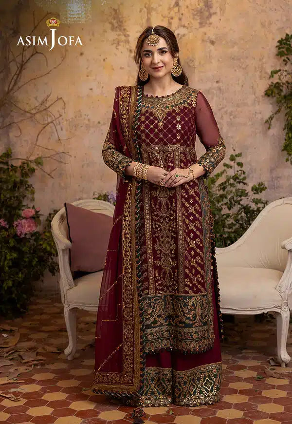 Asim Jofa | Khwab e Naubahar 23 | AJNB-09 - Khanumjan  Pakistani Clothes and Designer Dresses in UK, USA