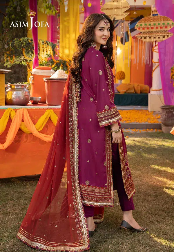 Asim Jofa | Dastaan Collection 24 | AJDA-27 - Khanumjan  Pakistani Clothes and Designer Dresses in UK, USA