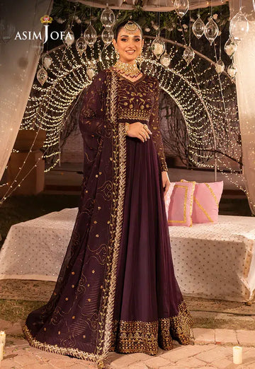 Asim Jofa | Dastaan Collection 24 | AJDA-24 - Khanumjan Pakistani Clothes and Designer Dresses in UK, USA