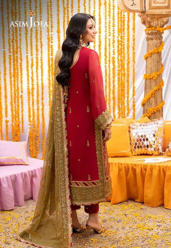 Asim Jofa | Dastaan Collection 24 | AJDA-29 - Khanumjan  Pakistani Clothes and Designer Dresses in UK, USA