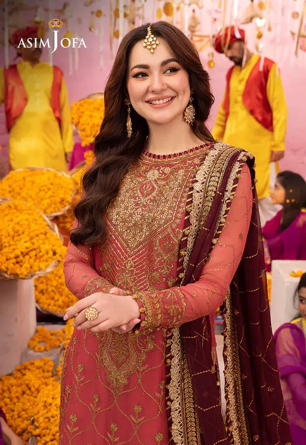 Asim Jofa | Dastaan Collection 24 | AJDA-23 - Khanumjan  Pakistani Clothes and Designer Dresses in UK, USA