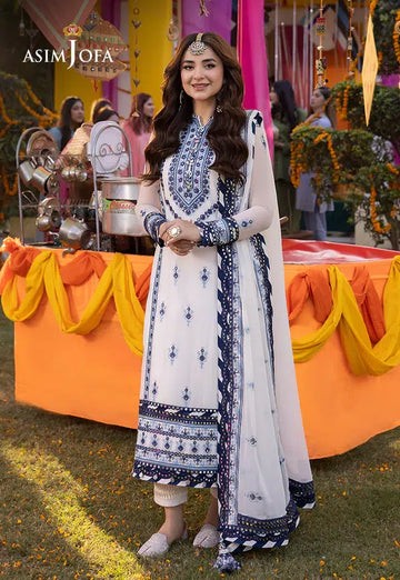 Asim Jofa | Dastaan Collection 24 | AJDA-06 - Khanumjan Pakistani Clothes and Designer Dresses in UK, USA