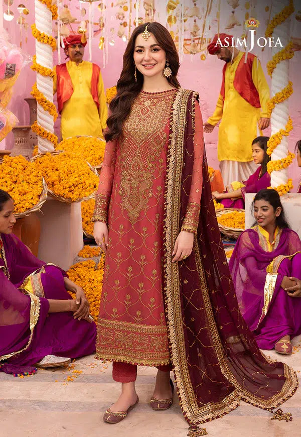 Asim Jofa | Dastaan Collection 24 | AJDA-23 - Khanumjan  Pakistani Clothes and Designer Dresses in UK, USA