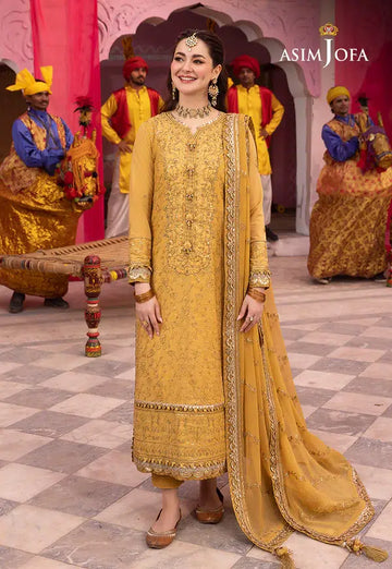 Asim Jofa | Dastaan Collection 24 | AJDA-04 - Khanumjan Pakistani Clothes and Designer Dresses in UK, USA